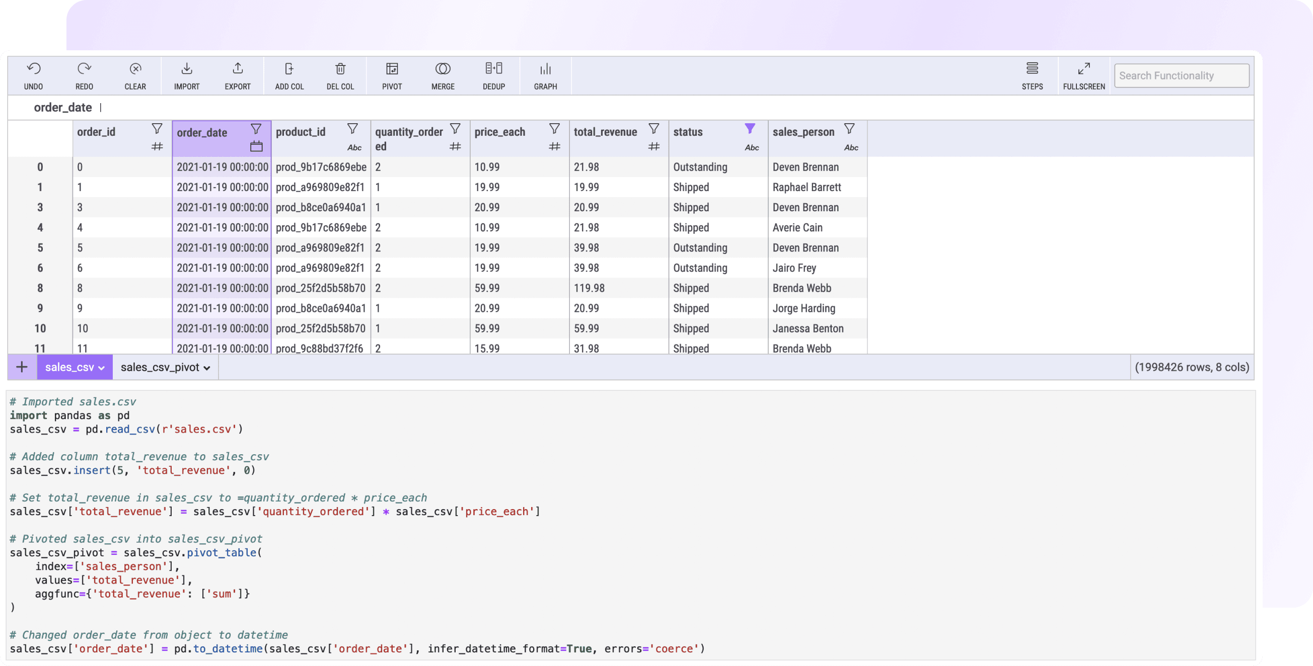 Automate analysis with Mito